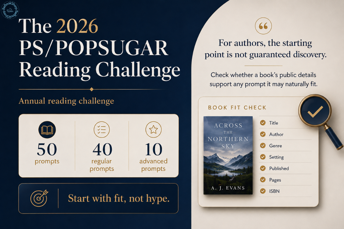 The POPSUGAR reading challenge 2026 prompts