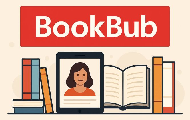 How to create a BookBub Author account - page