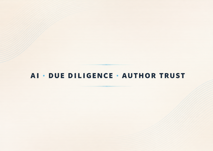 Bebooksharp AI DUE DILIGENCE AUTHOR TRUST