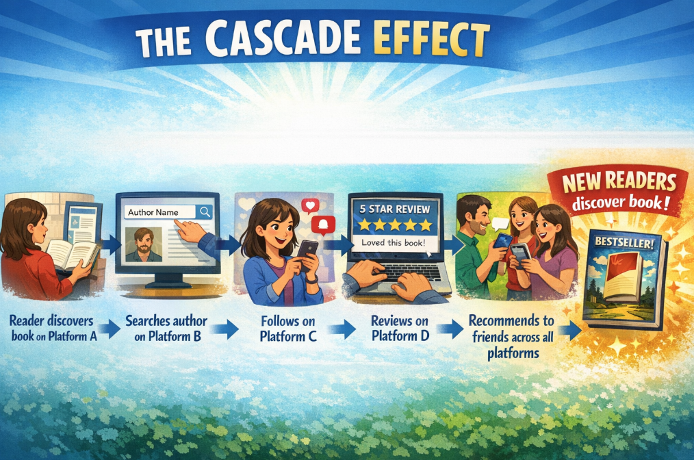 Cascade effect for authors