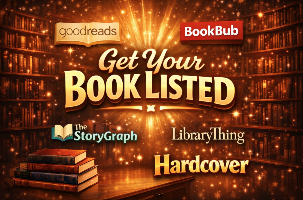 Get your book listed on Websites web page 