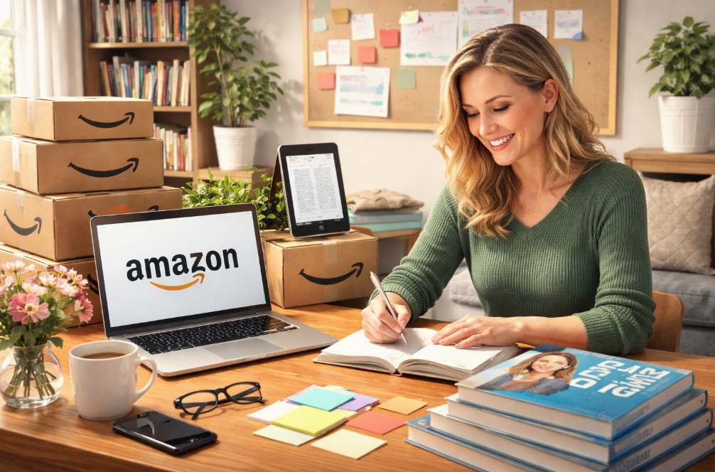 create an amazon author page