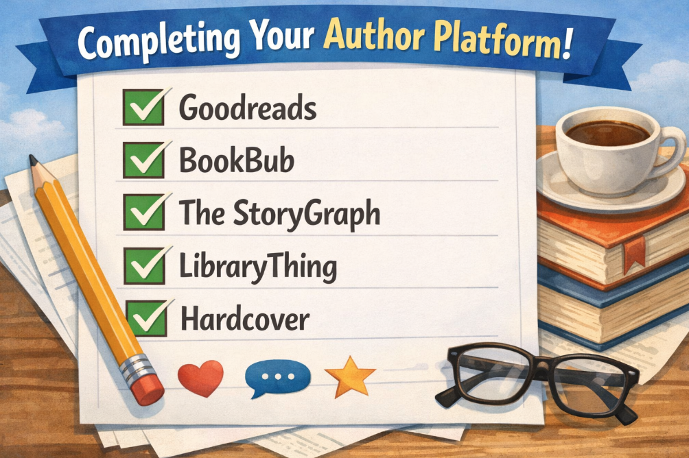 Completed your author page on all websites