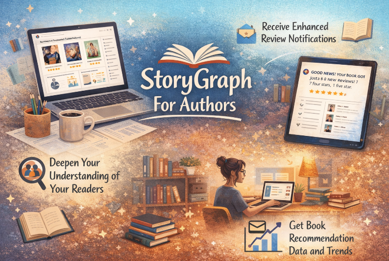 create the storygraph author page